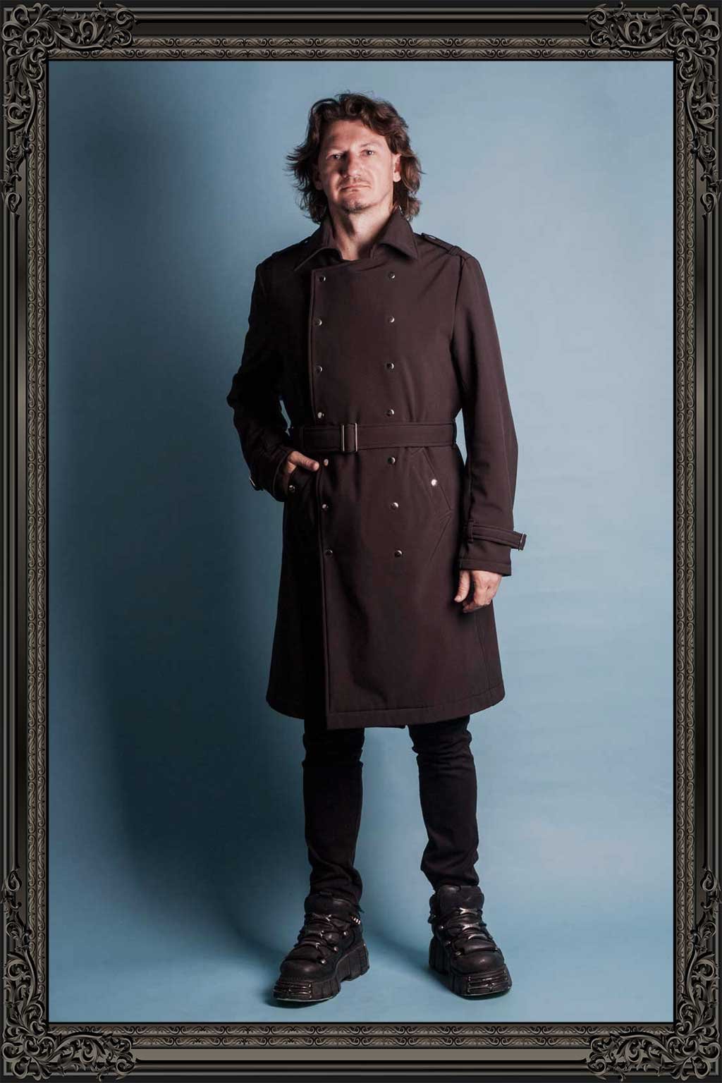 Softshellový trenčkot