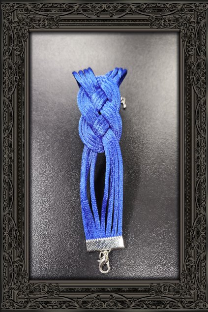 náramek tmavěmodrý rám