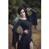 černá gothic halenka