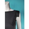 Černá tunika bez rukávů vel. S