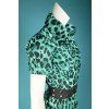 Mint zelené šaty Martini s leopardím vzorem vel. 38 a 40