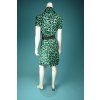 Mint zelené šaty Martini s leopardím vzorem vel. 38 a 40