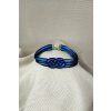 Choker Mafundo královsky modrá s černou