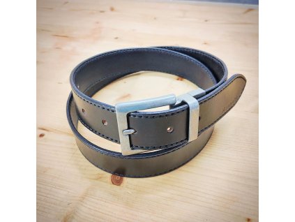 RUČNĚ ŠITÝ OPASEK- ČERNÁ