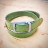 RUČNĚ ŠITÝ OPASEK- ZELENÝ
