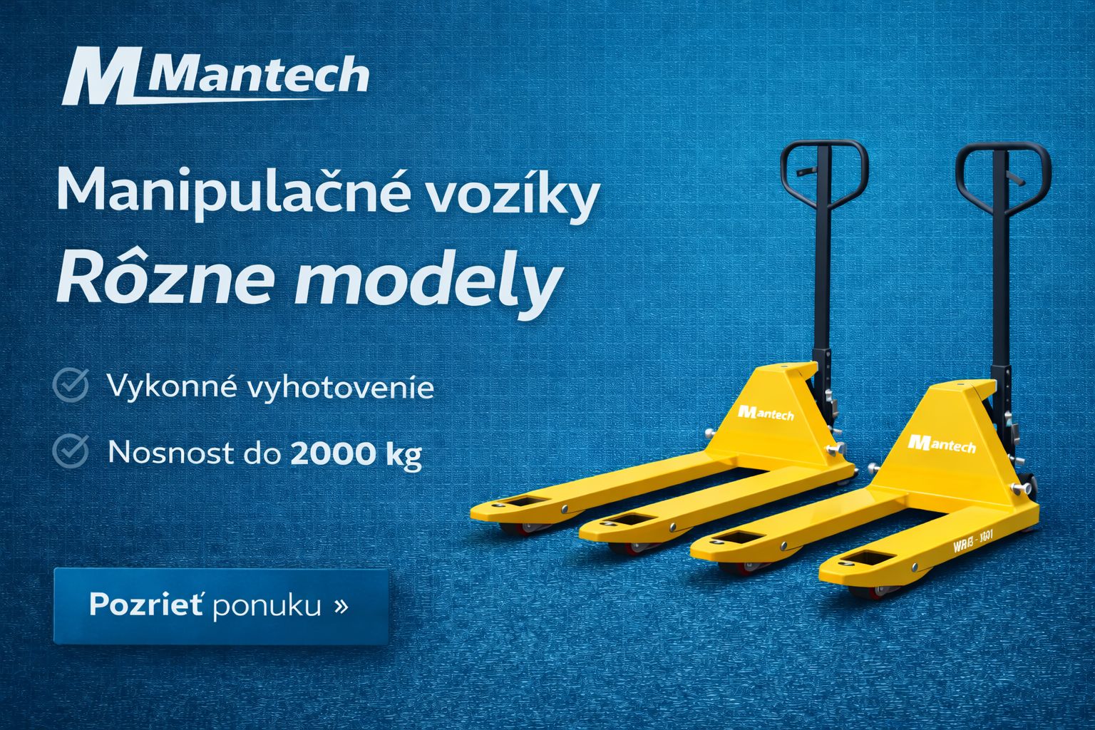 Vysokozdvižné vozíky