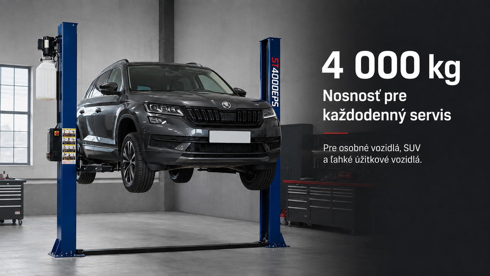 Nosnosť zdviháka ST4000EPS 4000 kg