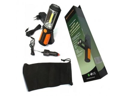 Dielenská baterka COB LED+5led Li-lon  HCJF701AL-COB+5