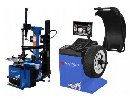 Automatická prezúvačka pneumatík KM-24A s ramenom RUNFLAT + Vyvažovačka kolies KW-663