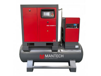 Skrutkový kompresor KKS 15/500 FD 1500 l/min 11 KW s FREKVENČNÝM MENIČOM - mimoriadne úsporný, prispôsobuje svoju účinnosť potrebe vzduchu, čím znižuje spotrebu energie