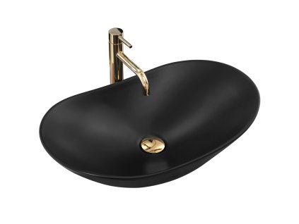 UMÝVADLÁ ROYAL BLACK MATT – NA DOSKU