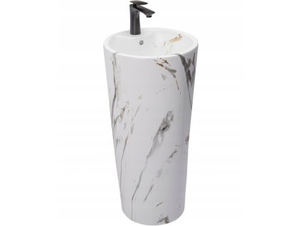 Mramorové umývadlo BLANKA - voľne stojace