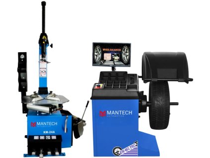 Automatická prezúvačka KM-24A + Vyvažovačka kolies KW-663 PRO