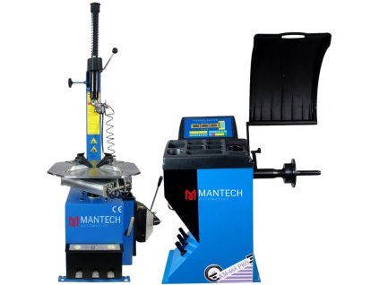 Poloautomatická prezúvačka KM-821 + Automatická vyvažovačka KW-668 PRO