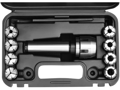 Upínacie skľučovadlo MK4 + 8 x klieštiny 4-16 mm