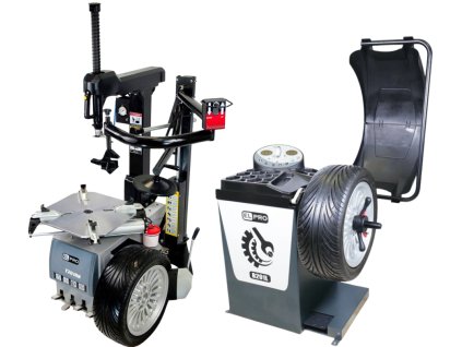 SET 5: Automatická 2-rýchlostná prezúvačka T201.RN2V s ramenom RunFlat + Automatická vyvažovačka kolies B201L