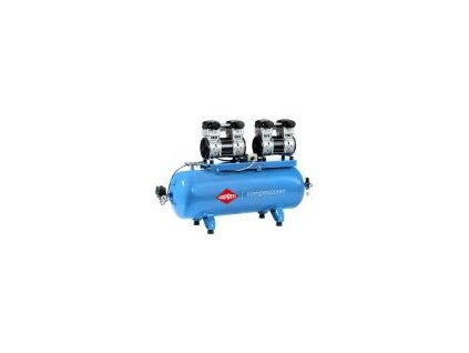 Kompresor tichý, bezolejový LMO 196X2-100 8 bar 3,2 HP / 2,4 kW 240 l / min 100 l