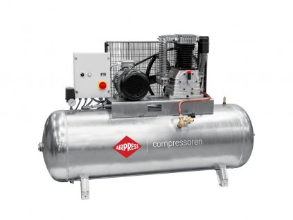 Kompresor dvojpiest G 1500-500 SD Pro 14 bar 10 HP / 7,5 kW 400V 686 l / min 500 l pozink - zapojenie hviezda-trojuholník