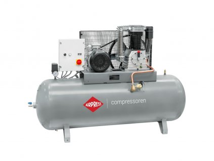 Kompresor dvojpiestový HK 1500-500 SD Pro 14 bar 10 HP / 7,5 kW 400V 686 l / min 500 l - pripojenie hviezda-trojuholník