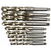 Sada 9 ks brúsených vrtákov 14,5-30 mm
