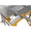 Stolová píla GMM-BJS2705 s predrezovacím zariadením a odsávaním pilín - 4,5 kW - mobilná