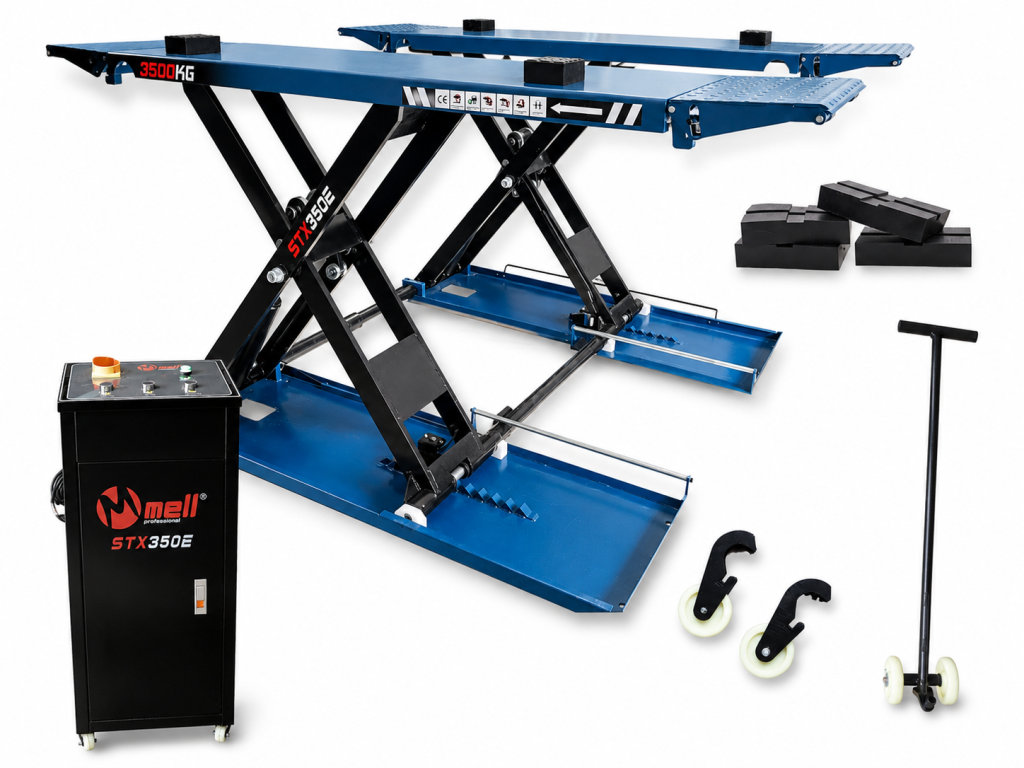 Mobilní nůžkový zvedák Mell STX350E 3,5 t