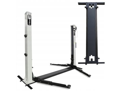 Dvousloupový zvedák ELPRO DL240R, automatický rám, dlouhé ramena autobus