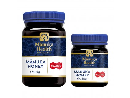 Dva Manuka medy 500g MGO 100+ a 250g MGO 550+