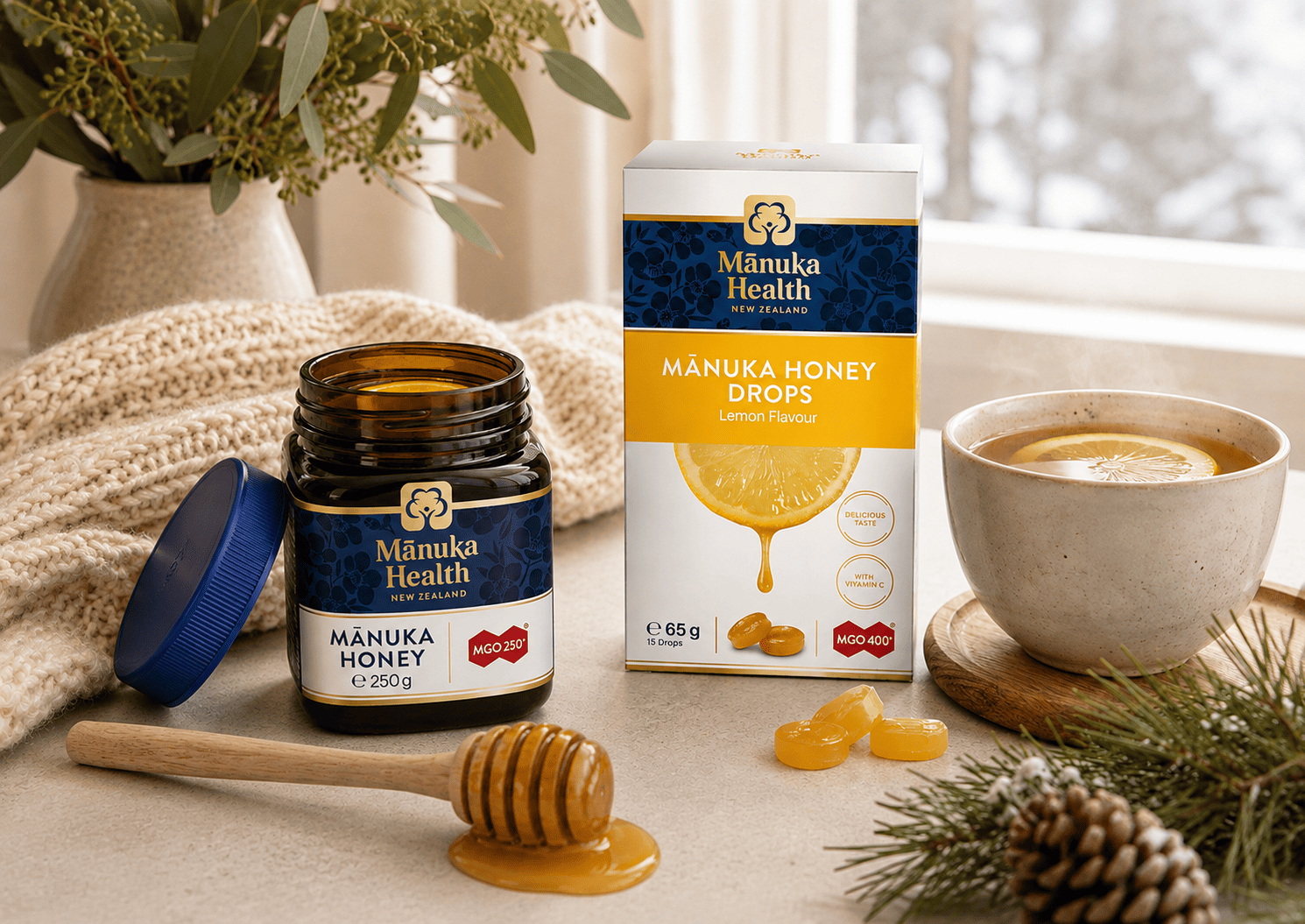 Med na kašeľ a podráždené hrdlo: praktické tipy s Manuka medom
