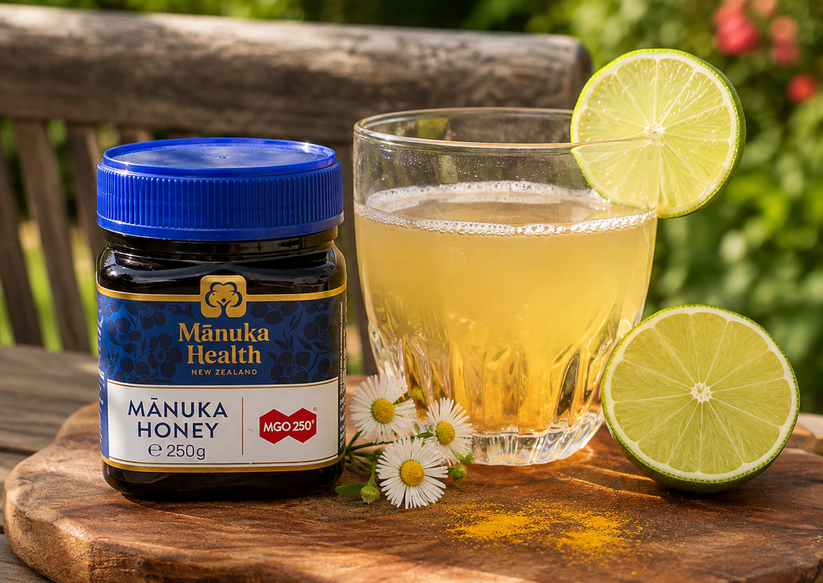 🍯Teplý protizápalový Manuka drink 🍋✨