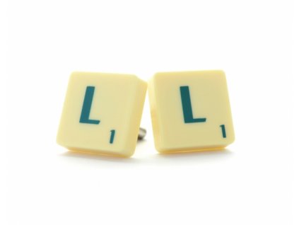 Manžetové knoflíčky - scrabble L