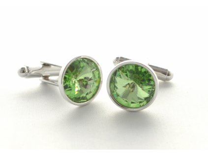 Manžetové knoflíčky - Peridot