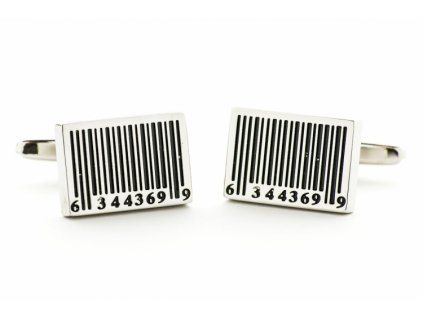 Manžetové knoflíčky - Čárový kód