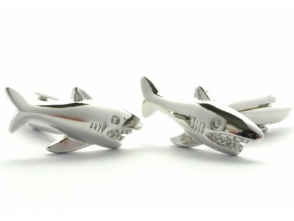 Manžetové knoflíčky - Žralok