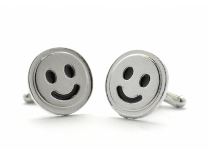Manžetové knoflíčky - Smajlík