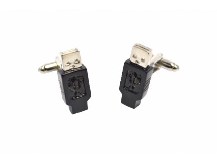 Manžetové knoflíčky - USB přípojka