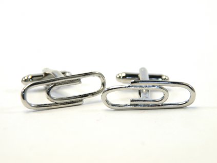 Manžetové knoflíčky - Kancelářská sponka