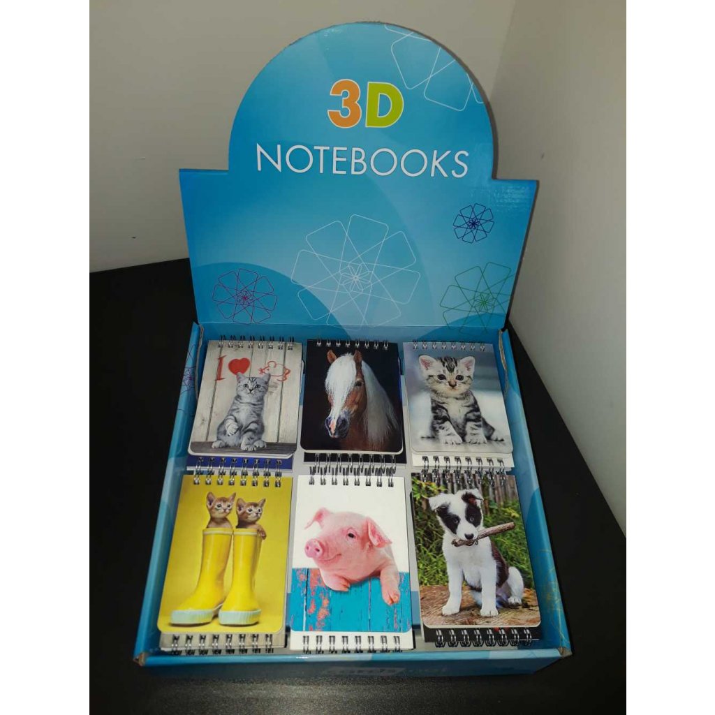 3D notebooks A7