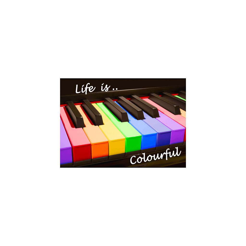 life is colourful