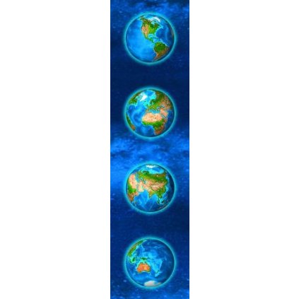 MCP29 Continents Bookmark