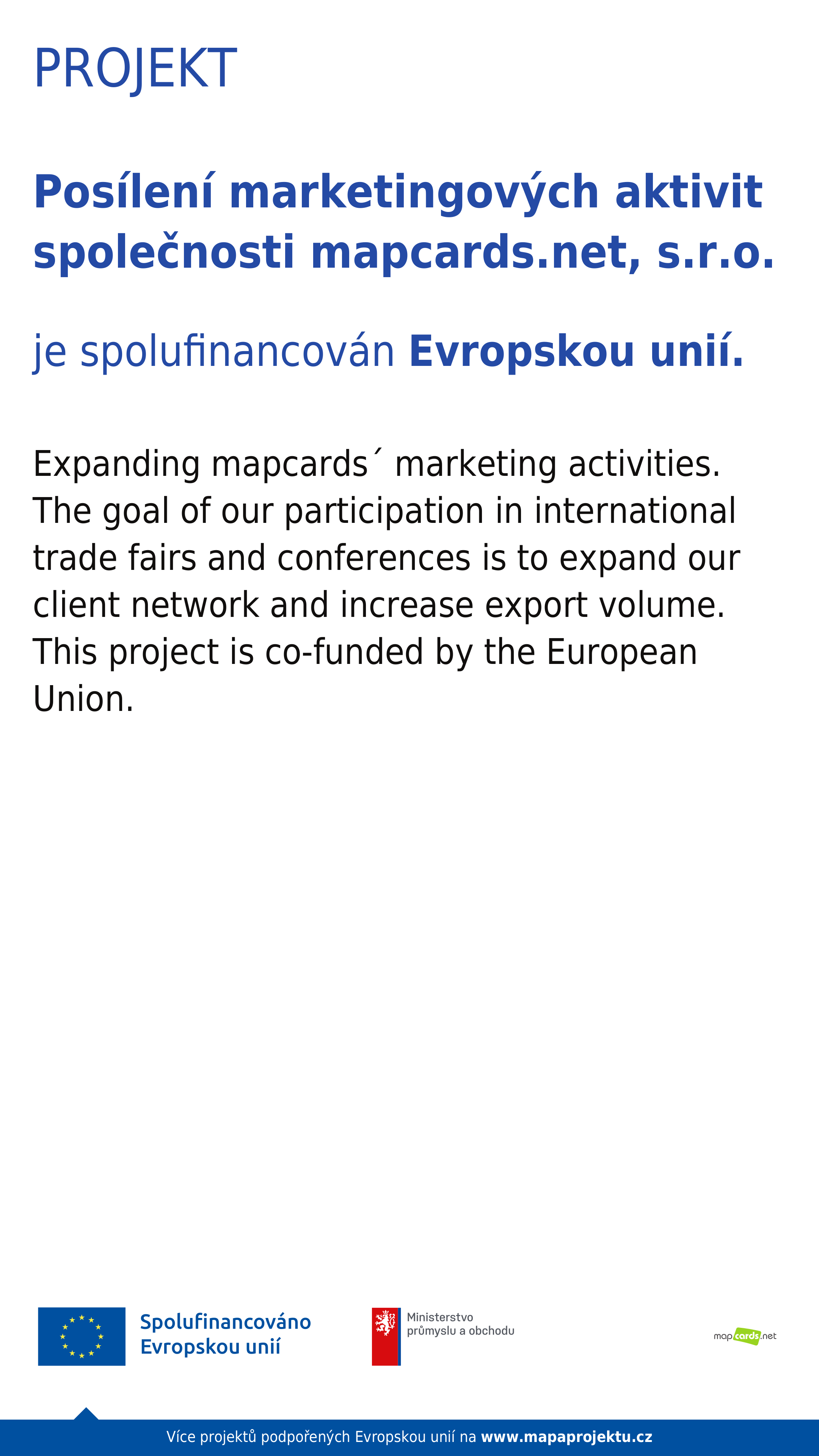 Posílení marketingových aktivit
