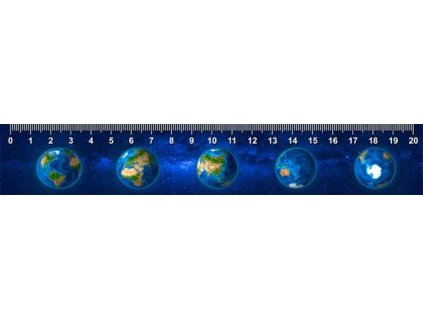 MPY32 CONTINENTS RULER