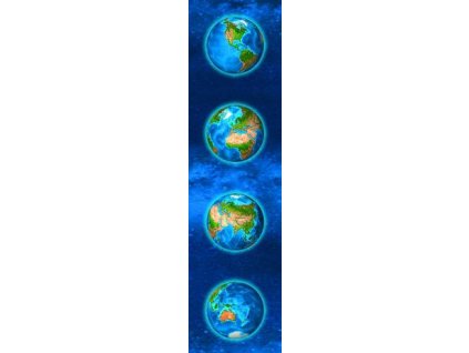 MCP29 Continents Bookmark