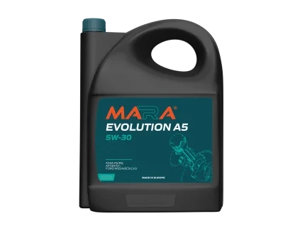 MARA EVOLUTION A5 5W 30 4L mockup template front