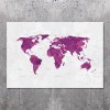 AQUAREL magenta magneticka mapa s hranicami