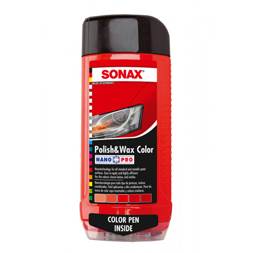 SONAX Color Polish červená 500 ml