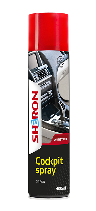 SHERON Cockpit spray 3x400 ml citrón