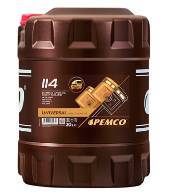 PEMCO 114 15W-40 E7 Objem: 60 l