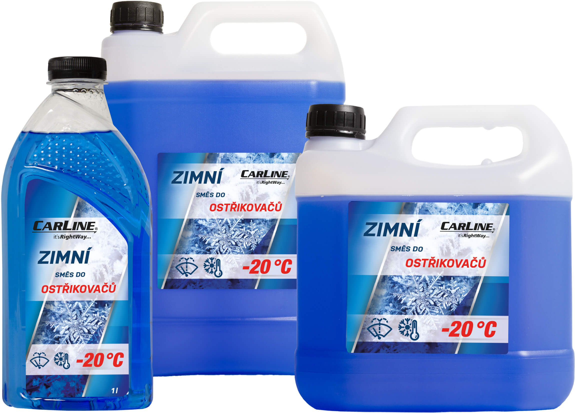 CARLINE® Zimní směs do ostřikovačů -20 °C Objem: 25 l