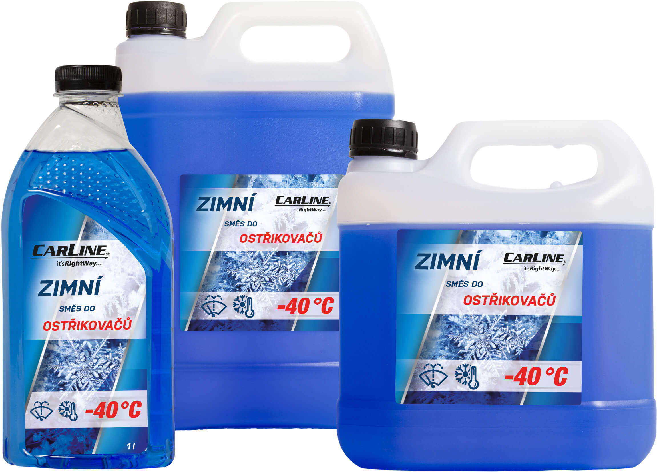 CARLINE® Zimní směs do ostřikovačů -40 °C Objem: 25 l